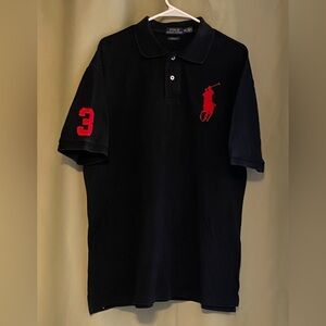 Polo Ralph Lauren Big Pony #3  Work Rugby Classic Fit Shirt Men’s XL